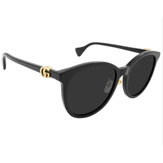 Gucci GG1180SK Cateye Black Sunglasses