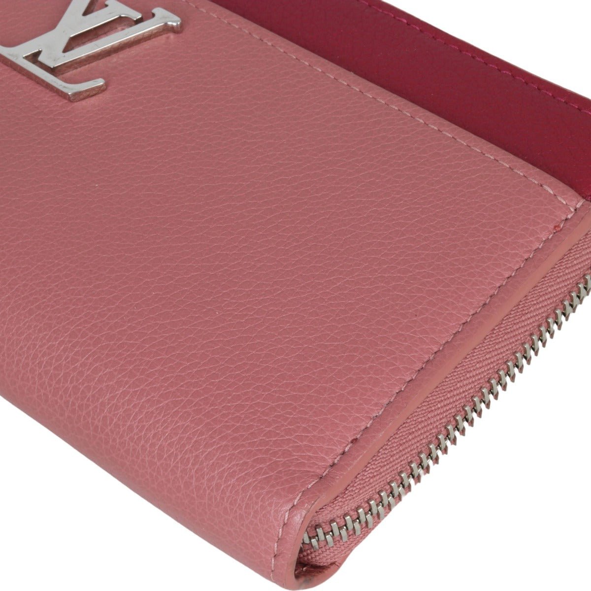 Louis Vuitton Zippy Lock Me Long Wallet - Pink
