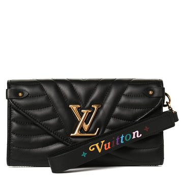 Louis Vuitton New Wave Long Wallet - Black