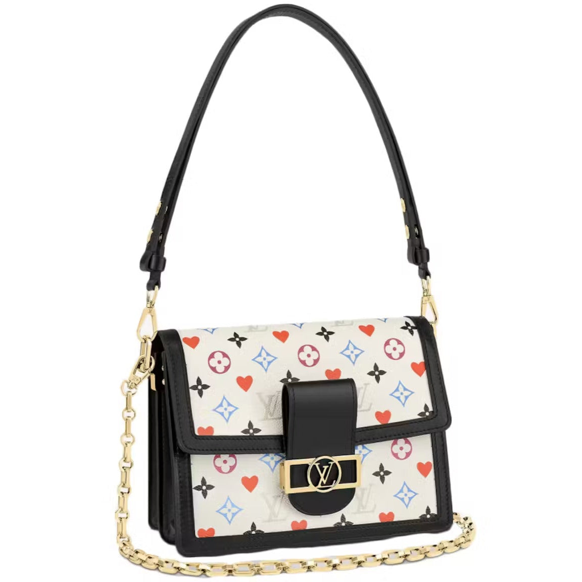 Louis Vuitton Dauphine MM Tote Bag - White