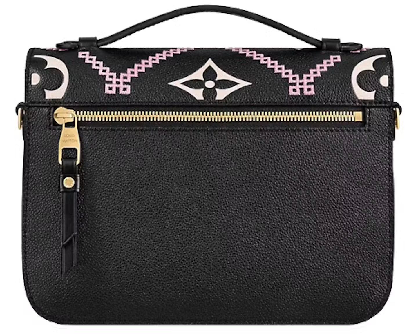 Louis Vuitton Pochette Métis Crossbody Bag - Black