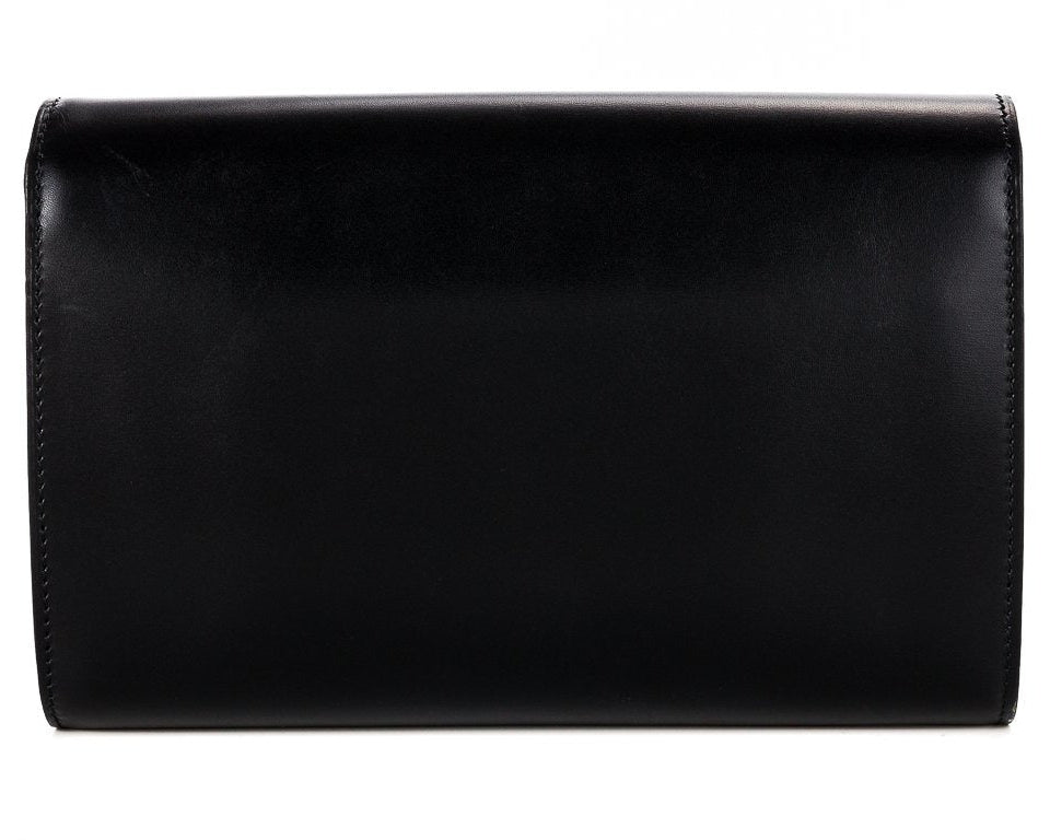Louis Vuitton Pochette Louise Clutch Shoulder Bag - Black