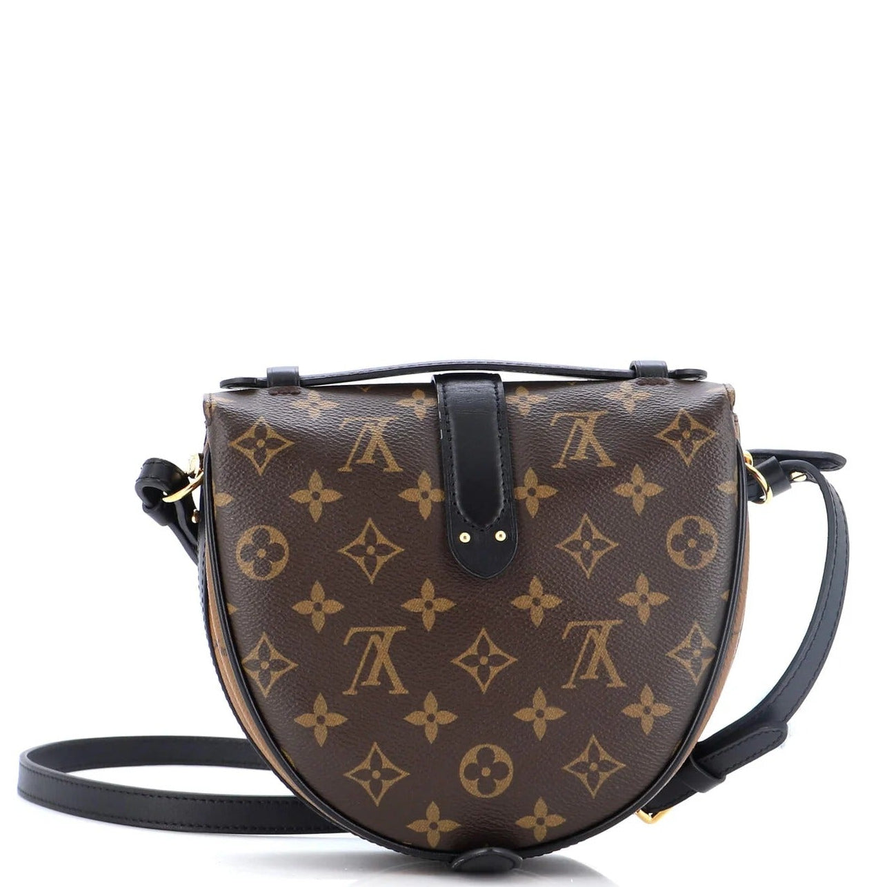 Louis Vuitton Monogram Reverse Chantilly Lock Crossbody Bag - Brown