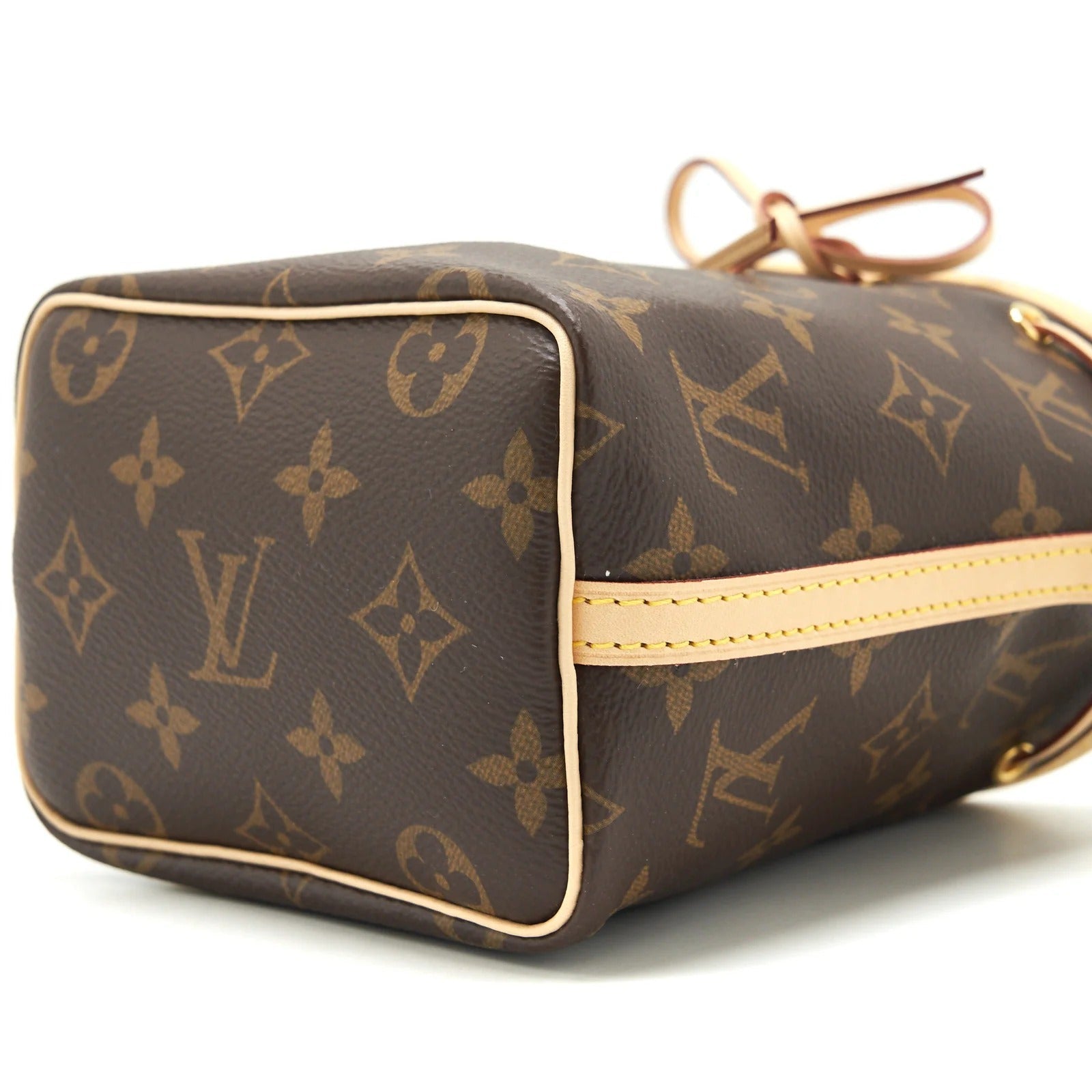 Louis Vuitton Monogram Canvas Nano Noe Bucket Bag - Dark Brown