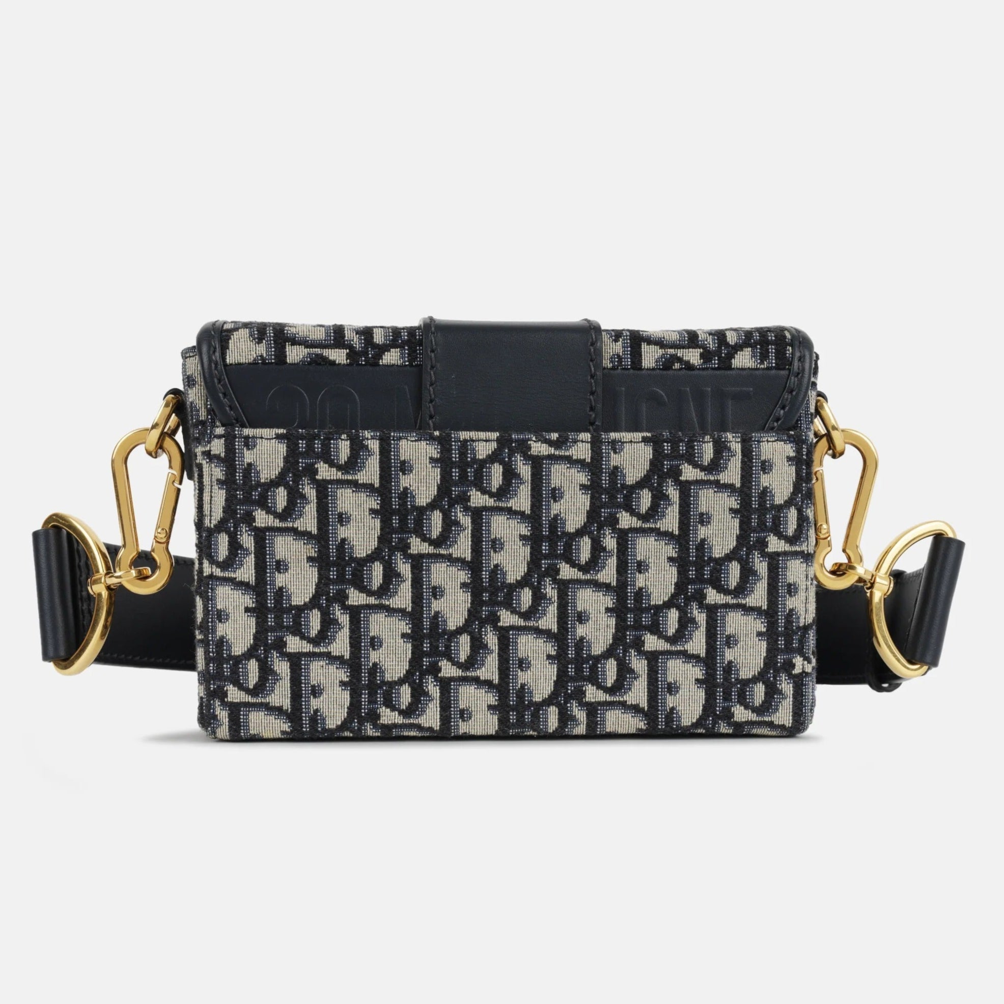 Dior 30 Montaigne Jacquard Bag - Blue Dior Oblique