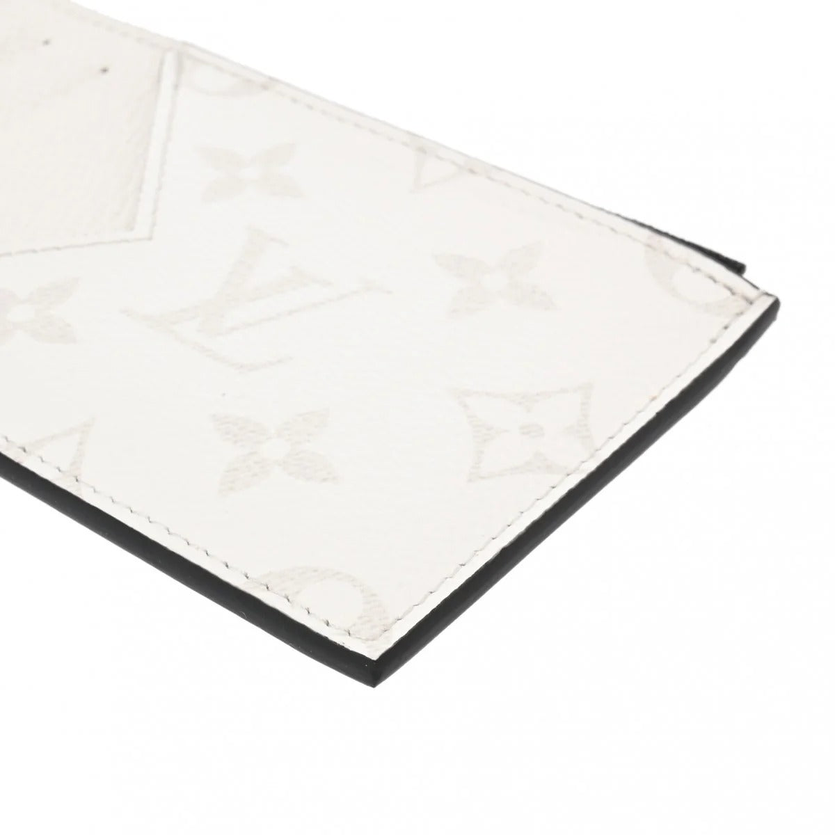 Louis Vuitton Taigarama Coin Card Holder Wallet - White