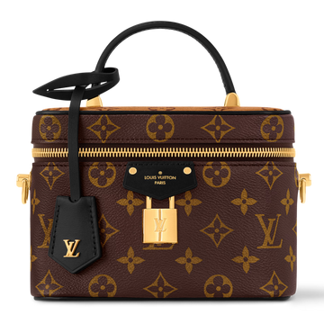 Louis Vuitton Monogram Reverse Coated Canvas Vanity PM Bag – Brown
