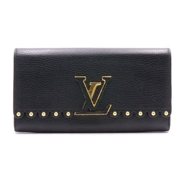 Louis Vuitton Capucines Long Wallet - Black