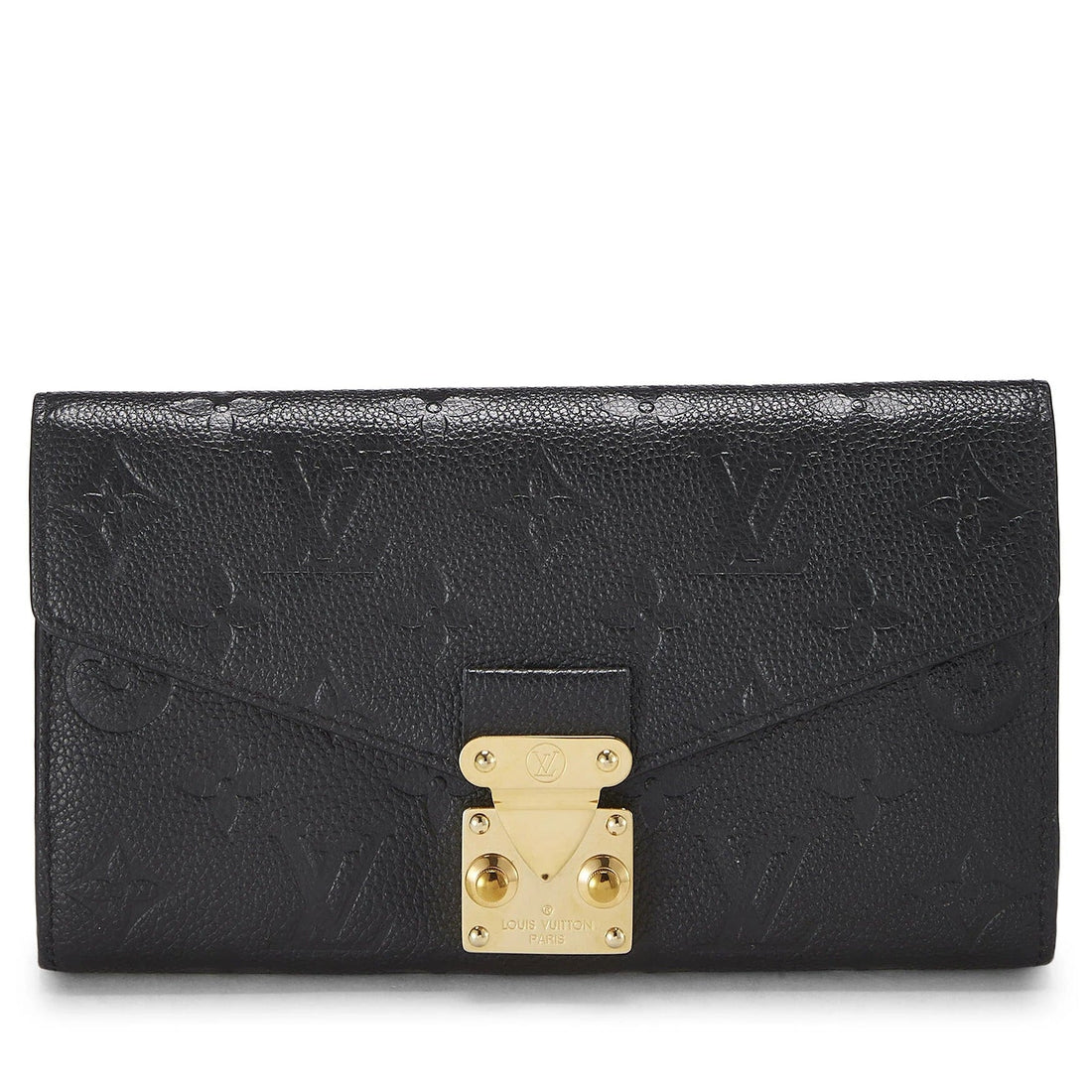 Louis Vuitton Monogram Empreinte Metis Wallet - Black