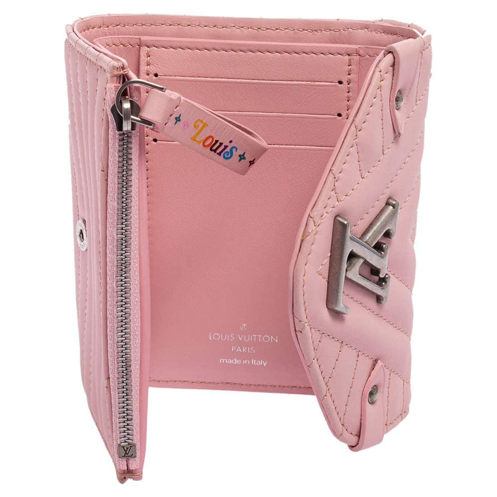 Louis Vuitton Smoothie Wave Tri Fold Wallet - Pink