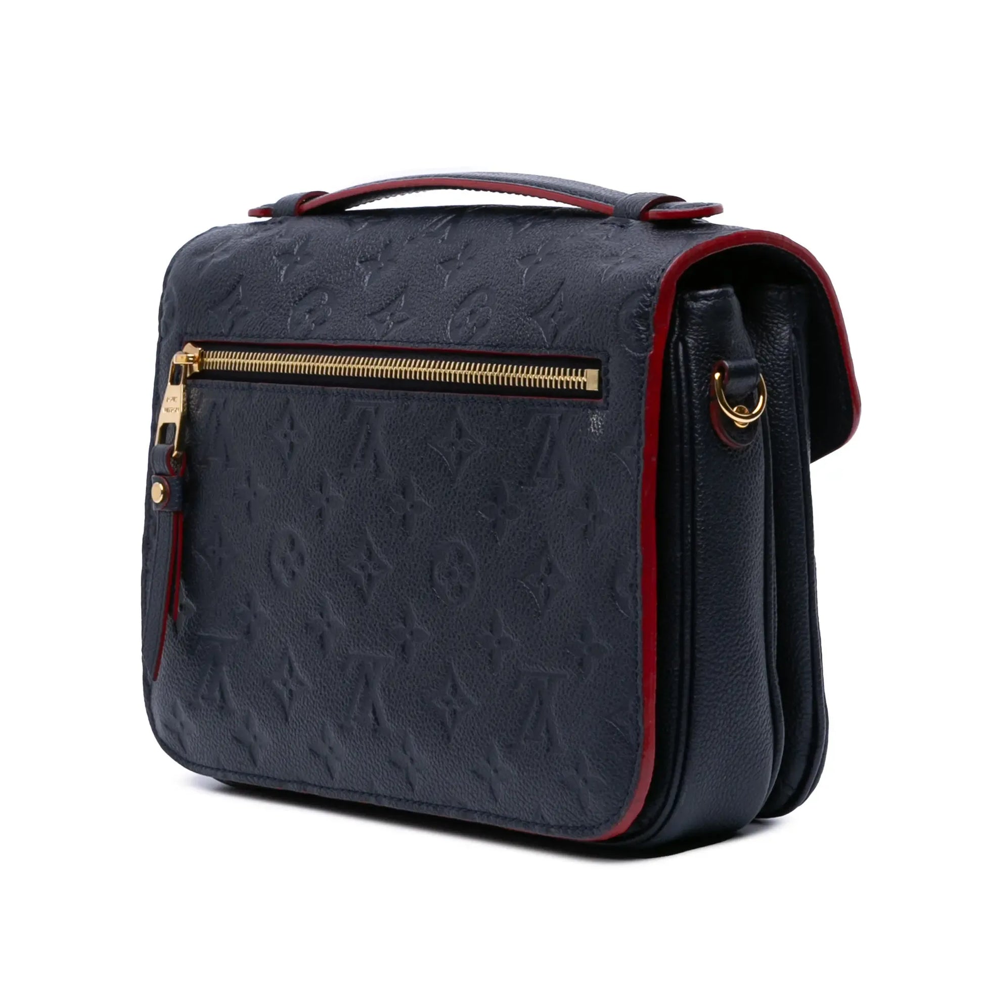 Louis Vuitton Monogram Empreinte Pochette Metis Handbag - Rouge Marine