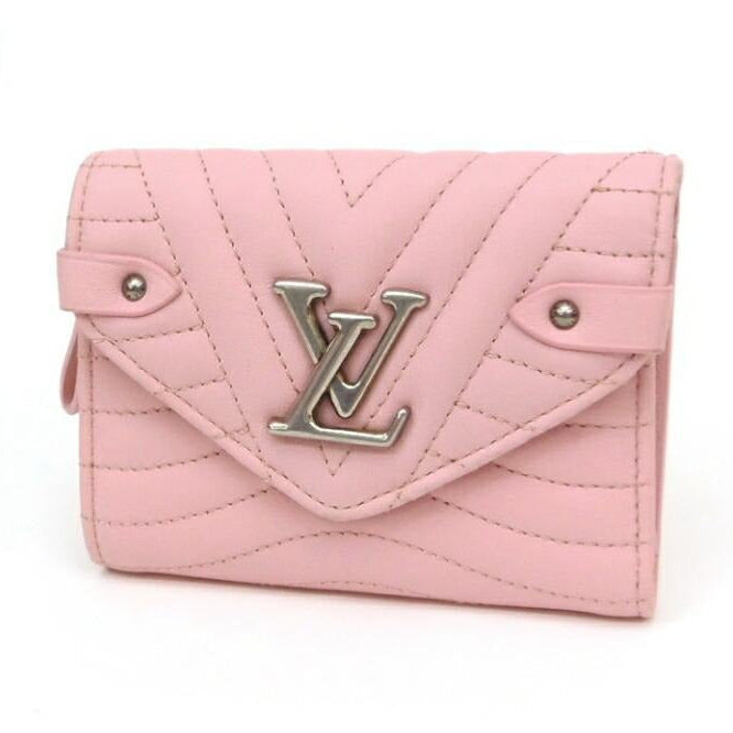 Louis Vuitton Smoothie Wave Tri Fold Wallet - Pink