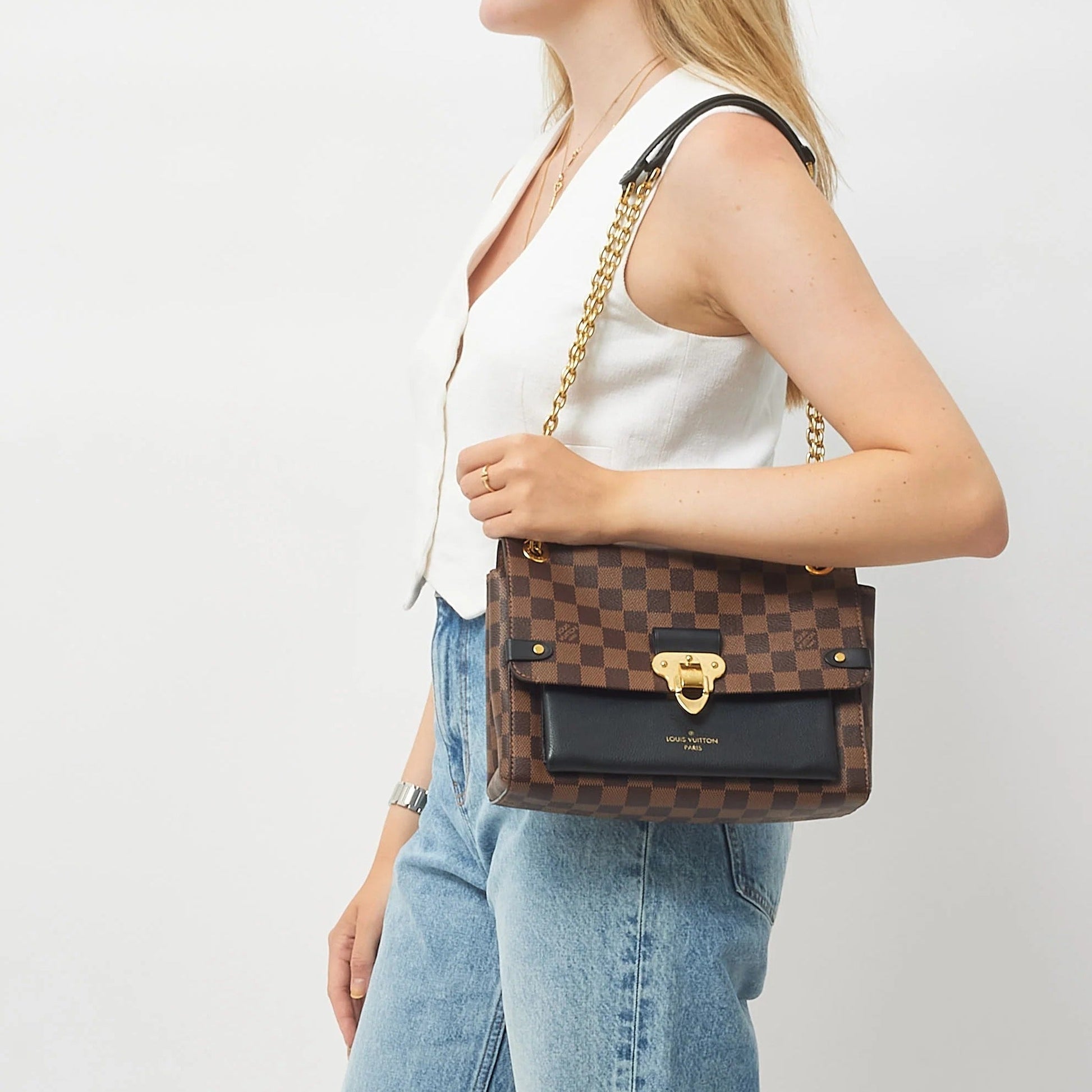 Louis Vuitton Vavin PM Chain Bag - Black