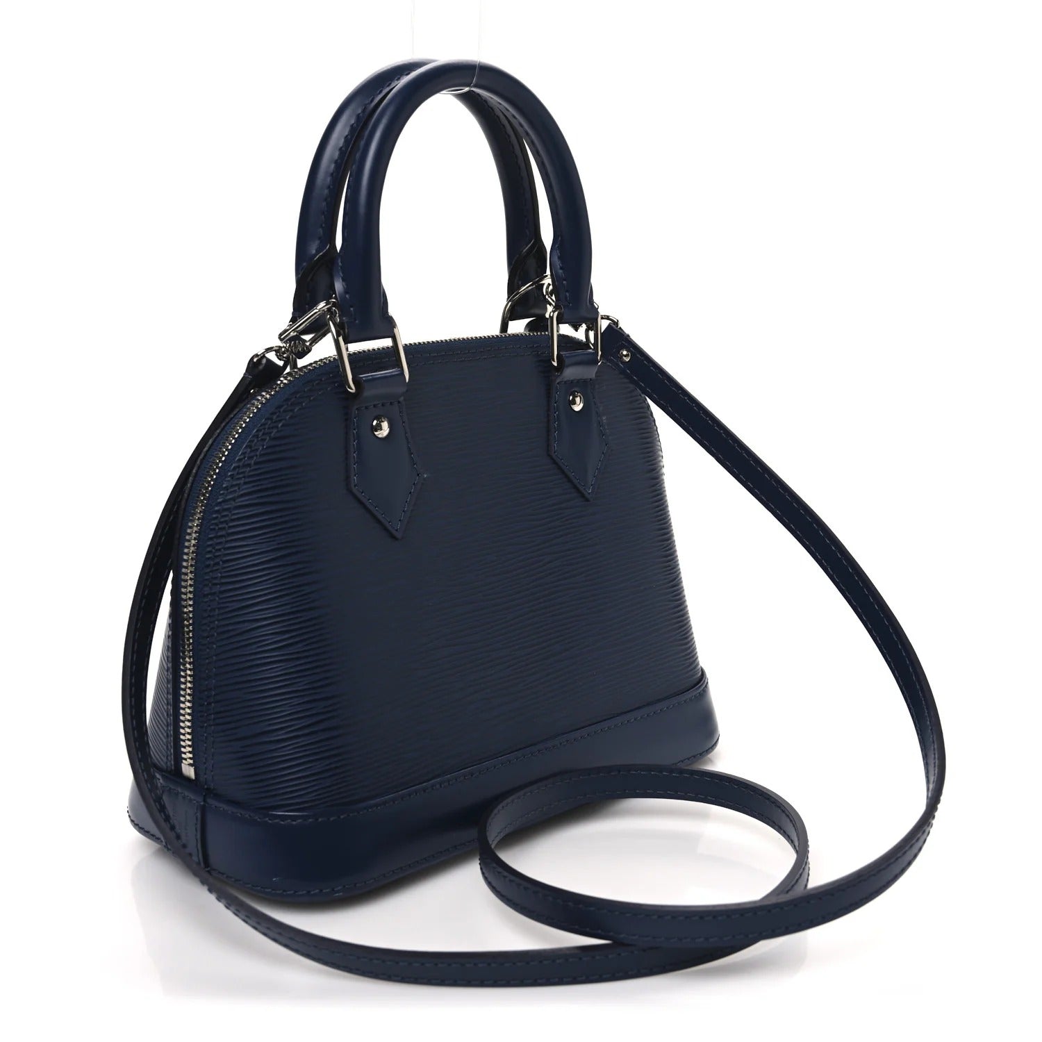 Louis Vuitton Epi Leather Alma BB Handbag - Indigo Blue