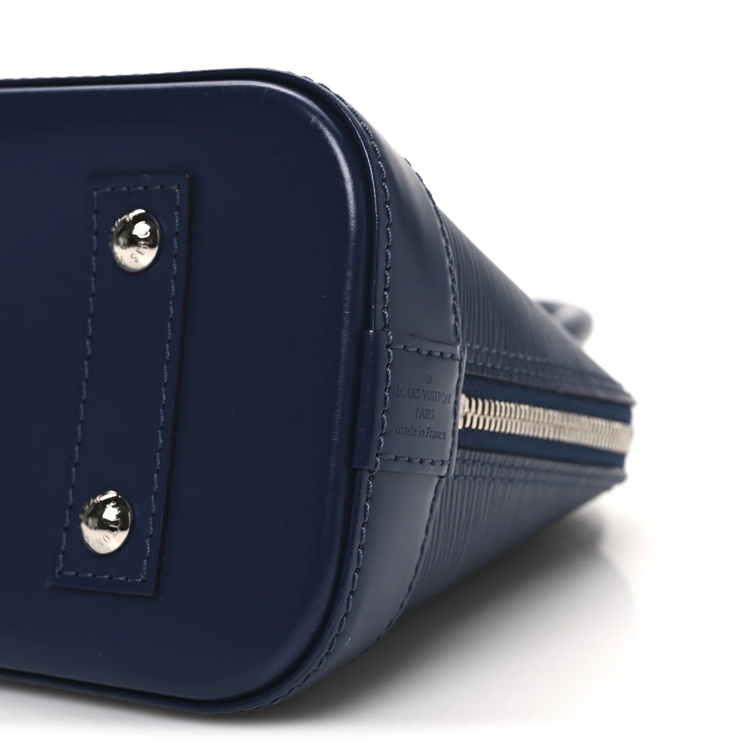 Louis Vuitton Epi Leather Alma BB Handbag - Indigo Blue