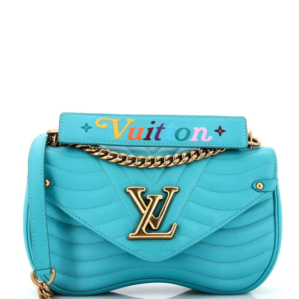 Louis Vuitton New Wave MM Crossbody Chain Bag - Malibu Green