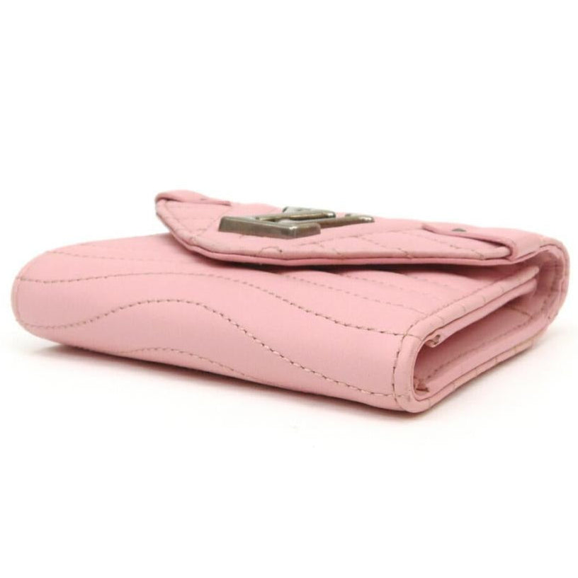 Louis Vuitton Smoothie Wave Tri Fold Wallet - Pink