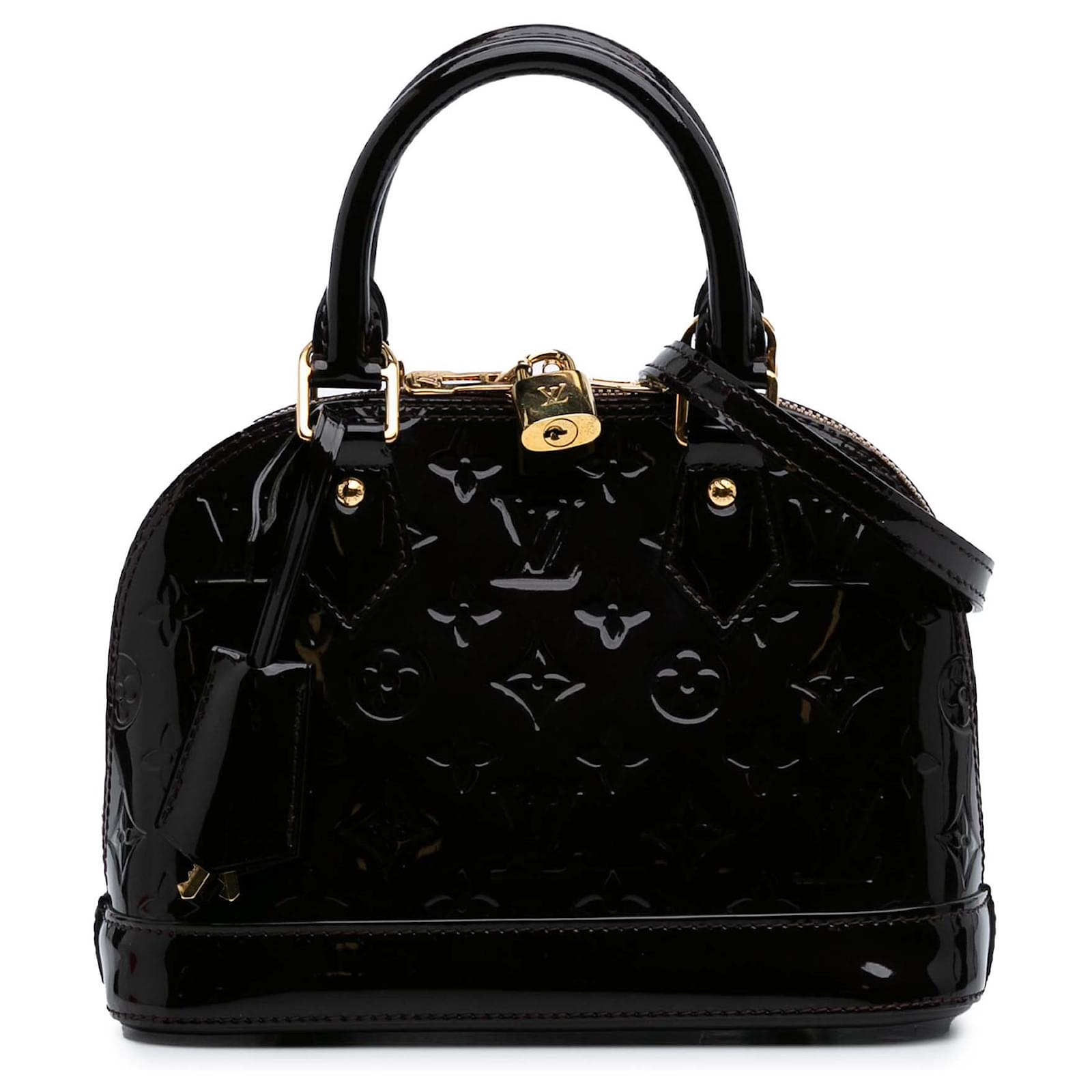 Louis Vuitton Alma BB Magnetique Handbag - Black