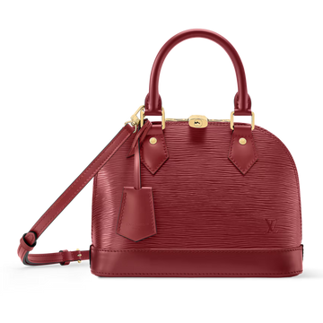 Louis Vuitton Alma BB Handbag - Monogram Rouge