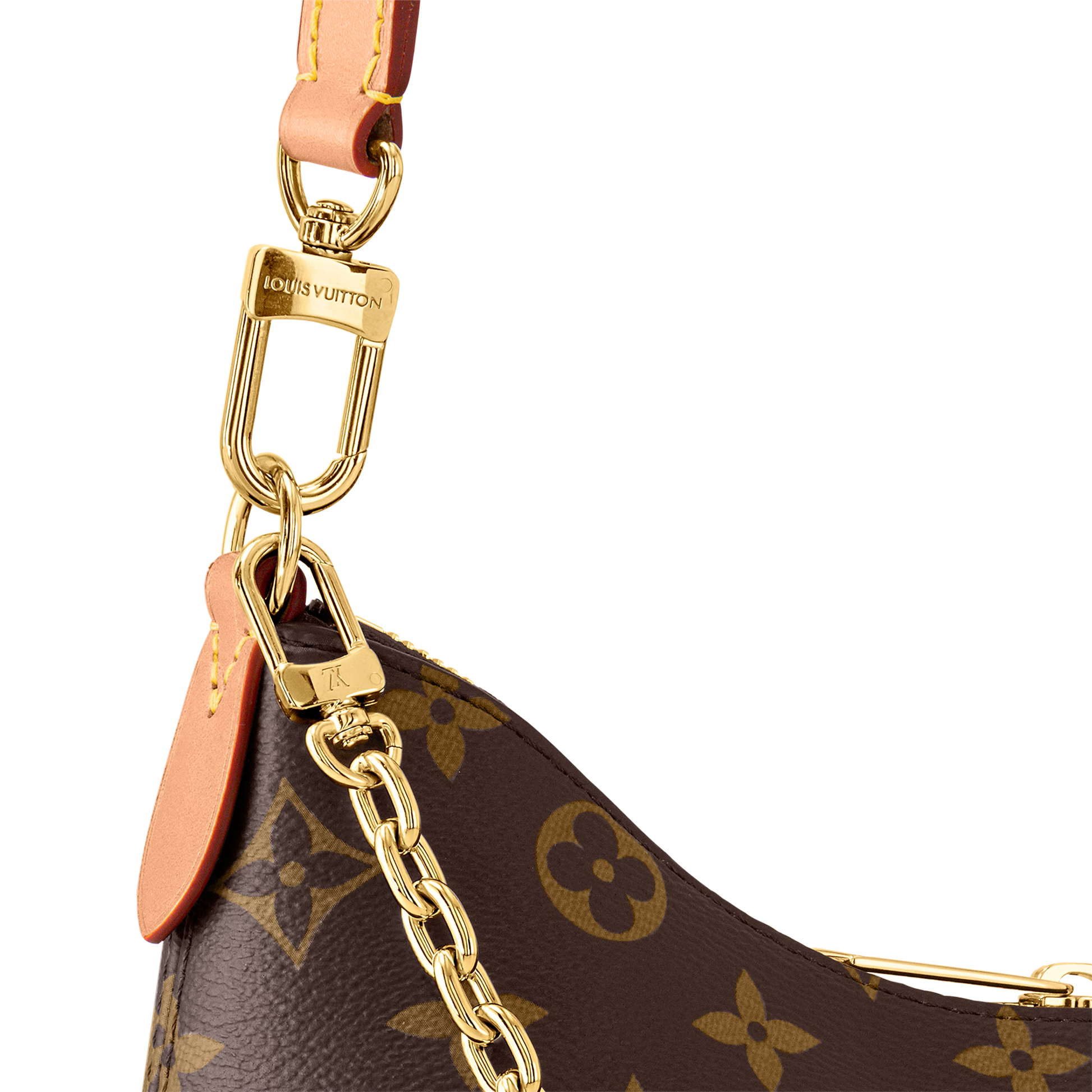 Louis Vuitton Boulogne PM Shoulder Bag - Natural Brown