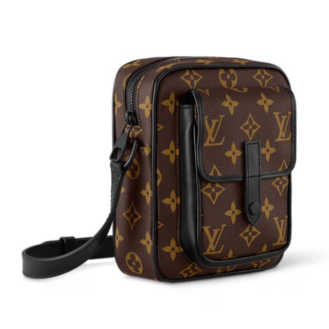 Louis Vuitton Macassar Christopher Wearable Wallet - Brown