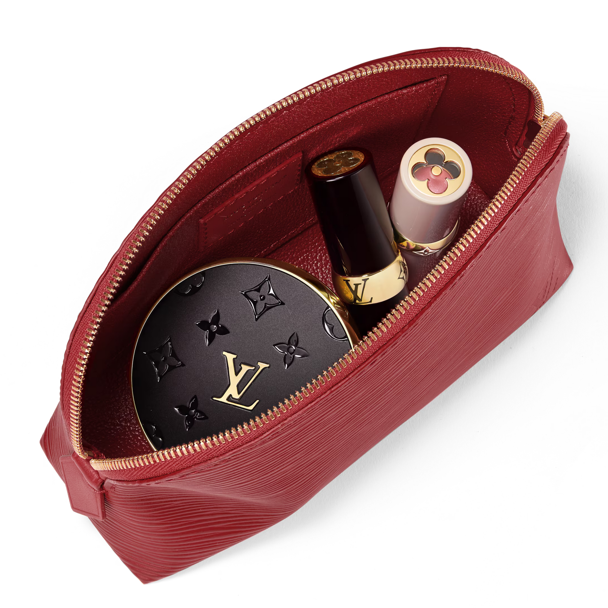 Louis Vuitton Cosmetic Pouch - Red