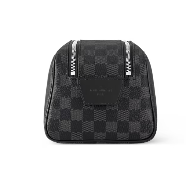 Louis Vuitton Dopp Kit Toilet Pouch -  Damier Graphite