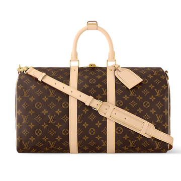 Louis Vuitton Keepall Bandoulière 45 Duffle Bag - Brown