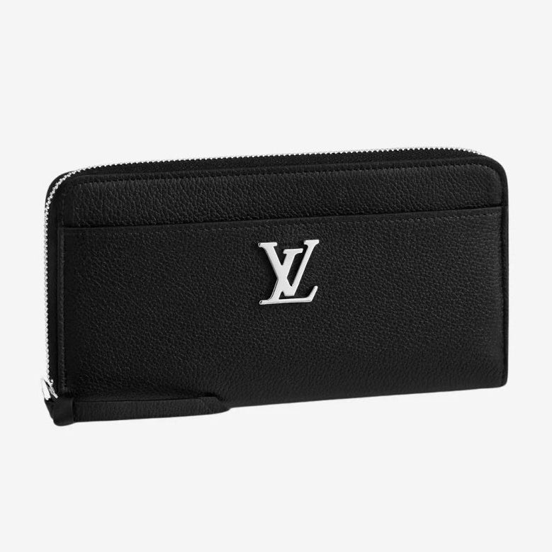 Louis Vuitton Lockme Zippy Wallet - Black