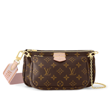 Louis Vuitton Multi Pochette Accessoires Crossbody Bag - Rose Clair
