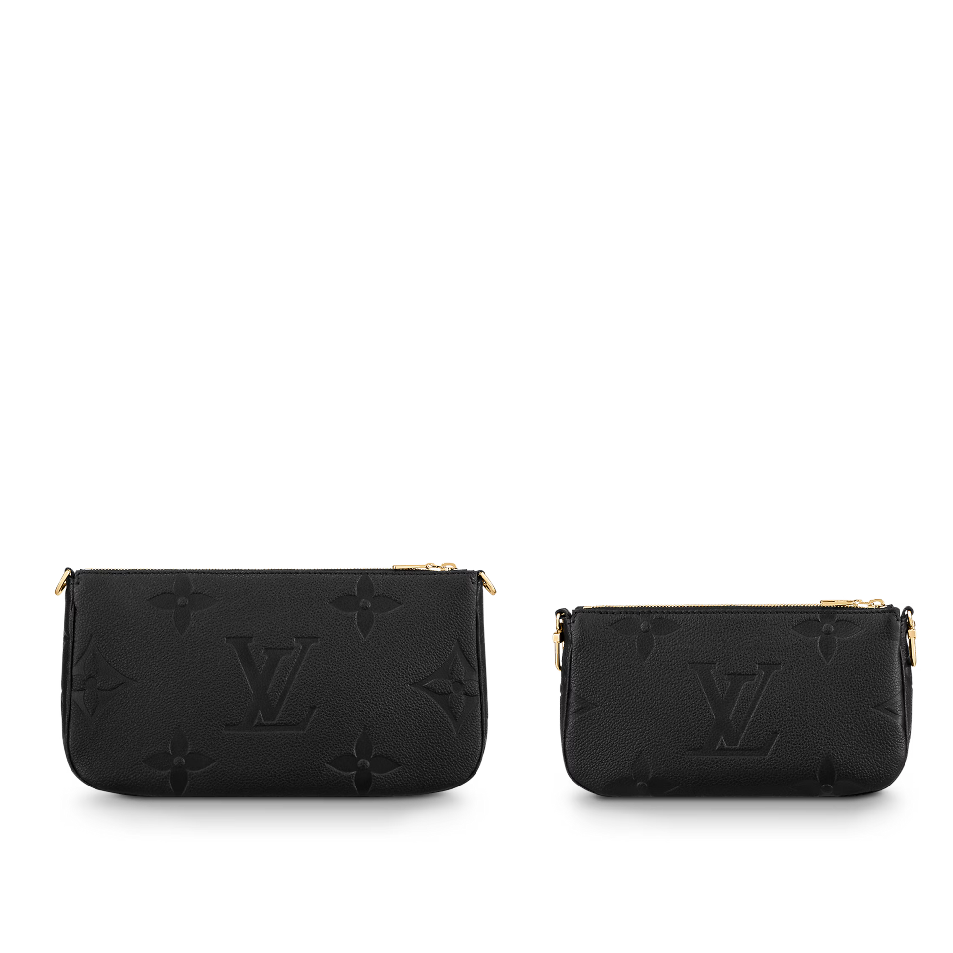 Louis Vuitton Multi Pochette Accessoires Crossbody Bag - Black