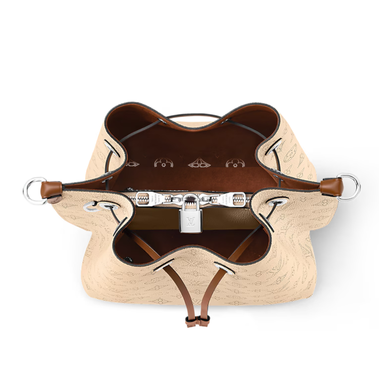 Louis Vuitton Muria Bucket Bag - Creme Beige