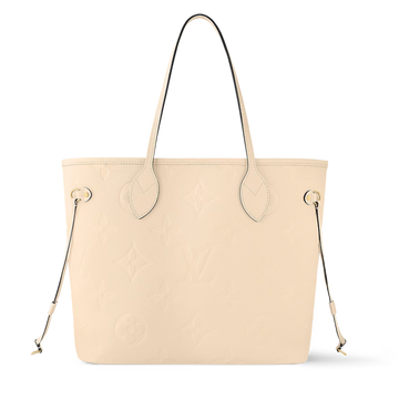 Louis Vuitton Neverfull MM Tote Bag - Cream