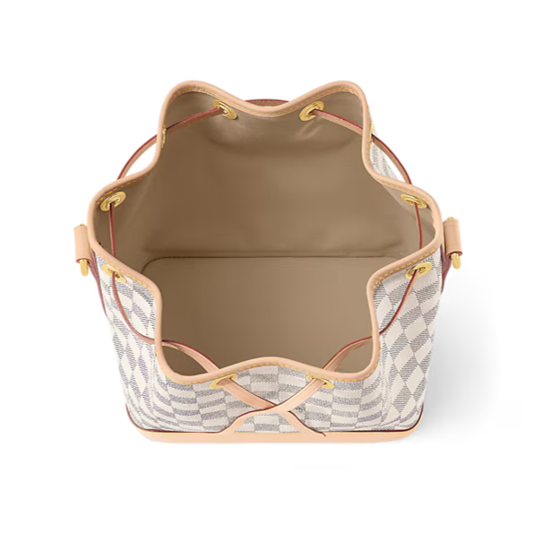 Louis Vuitton Noé BB Bucket Bag - Damier Azur Canvas