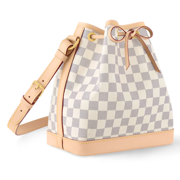 Louis Vuitton Noé BB Bucket Bag - Damier Azur Canvas