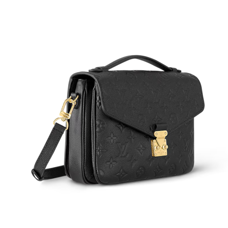 Louis Vuitton Pochette Métis Crossbody Bag - Black