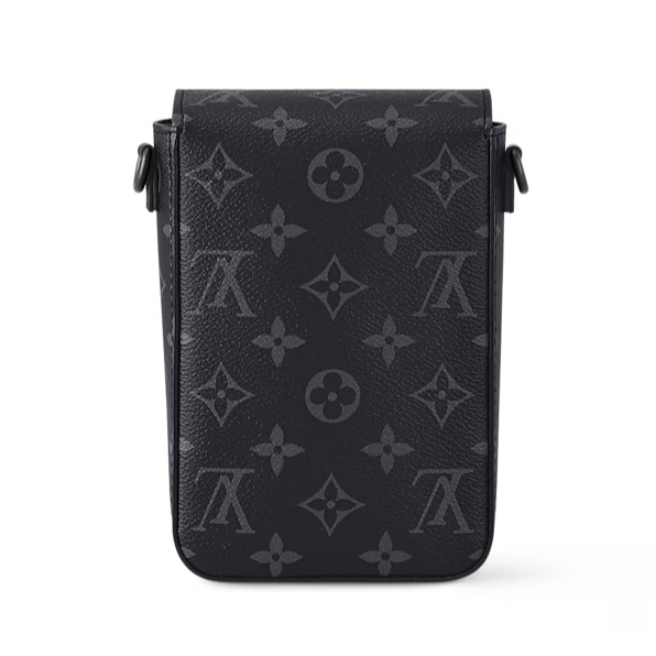 Louis Vuitton S-Lock Vertical Wearable Wallet - Black