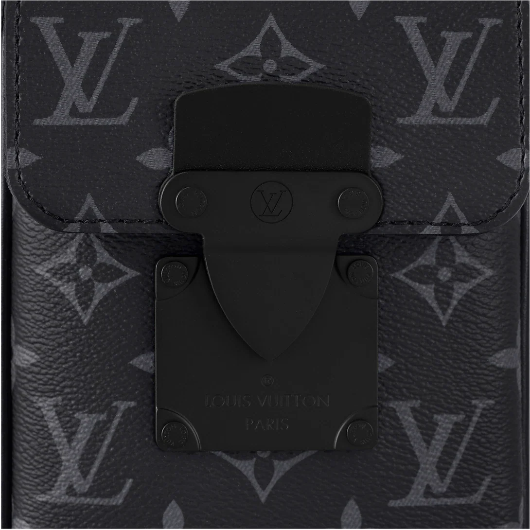 Louis Vuitton S-Lock Vertical Wearable Wallet - Black