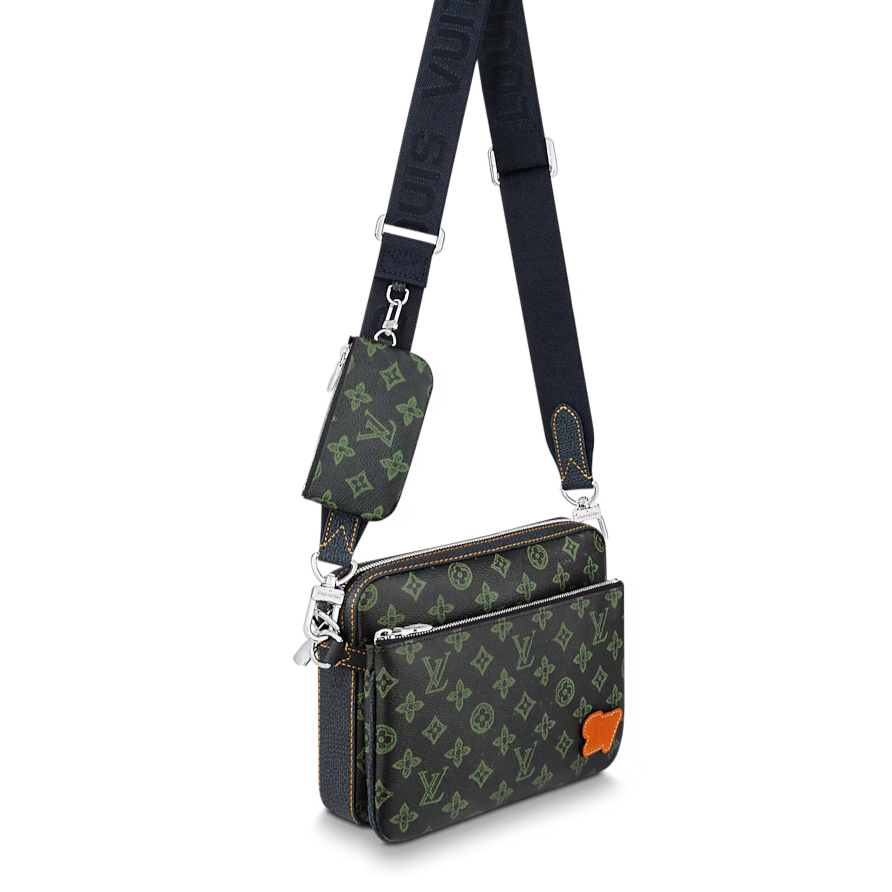 Louis Vuitton Trio Messenger Bag - Dark Green