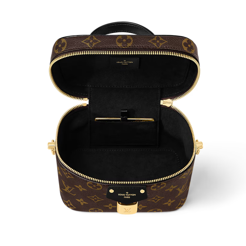 Louis Vuitton Monogram Vanity PM Shoulder Bag - Dark Brown