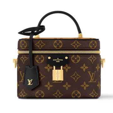 Louis Vuitton Monogram Vanity PM Shoulder Bag - Dark Brown