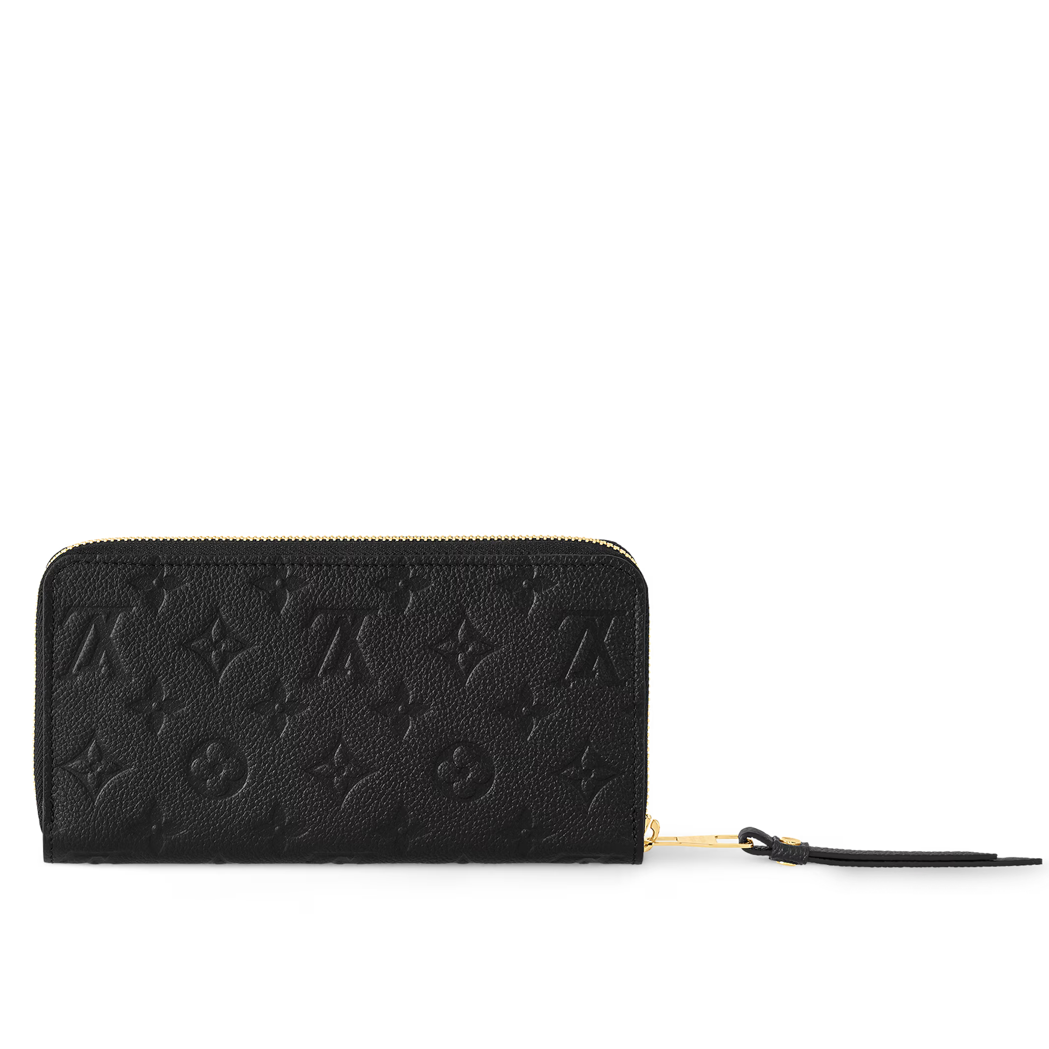 Louis Vuitton  Monogram Empreinte Zippy Wallet - Black
