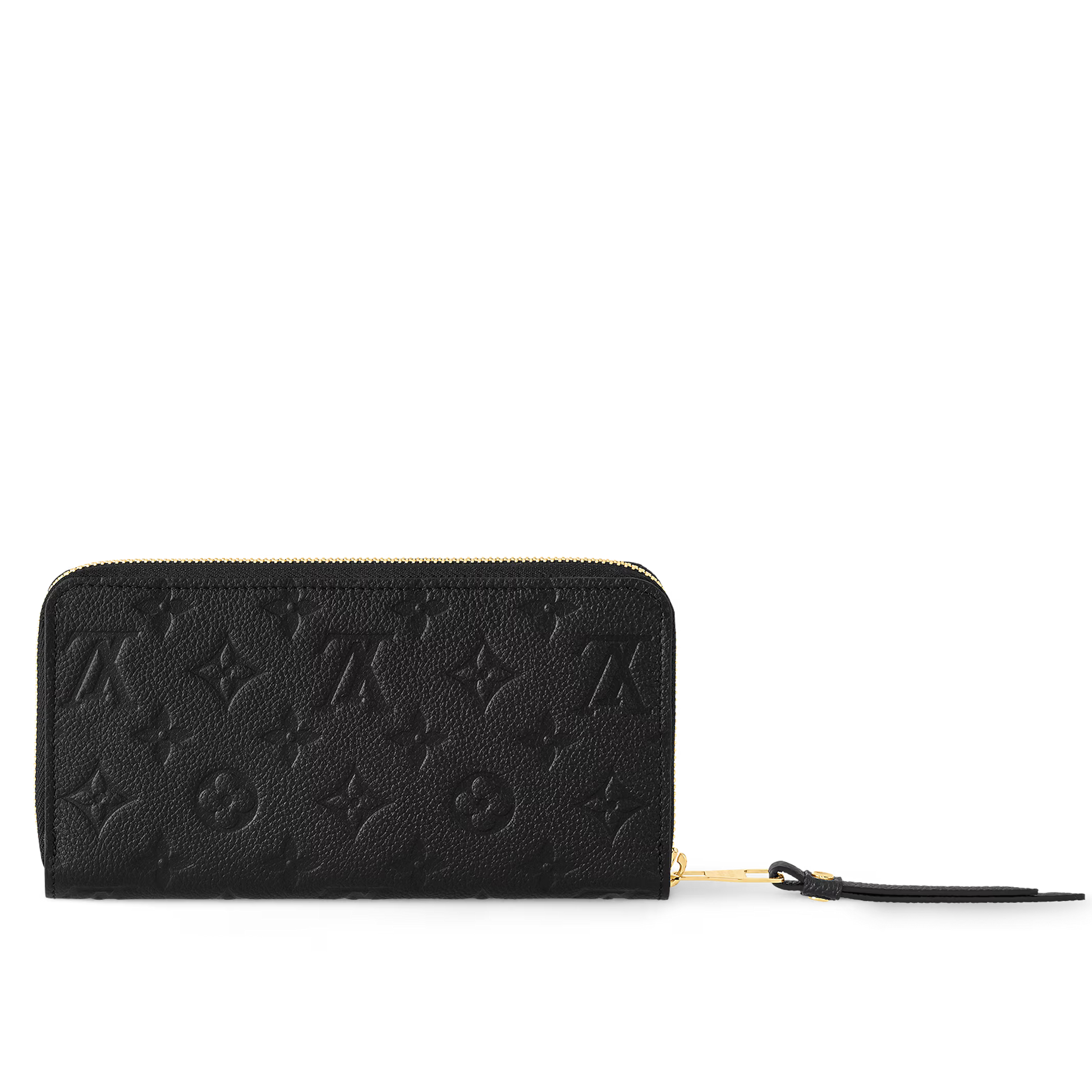 Louis Vuitton Monogram Empreinte Zippy Wallet - Black