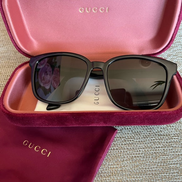 Gucci GG0637SK Alternate Fit Black Sunglasses