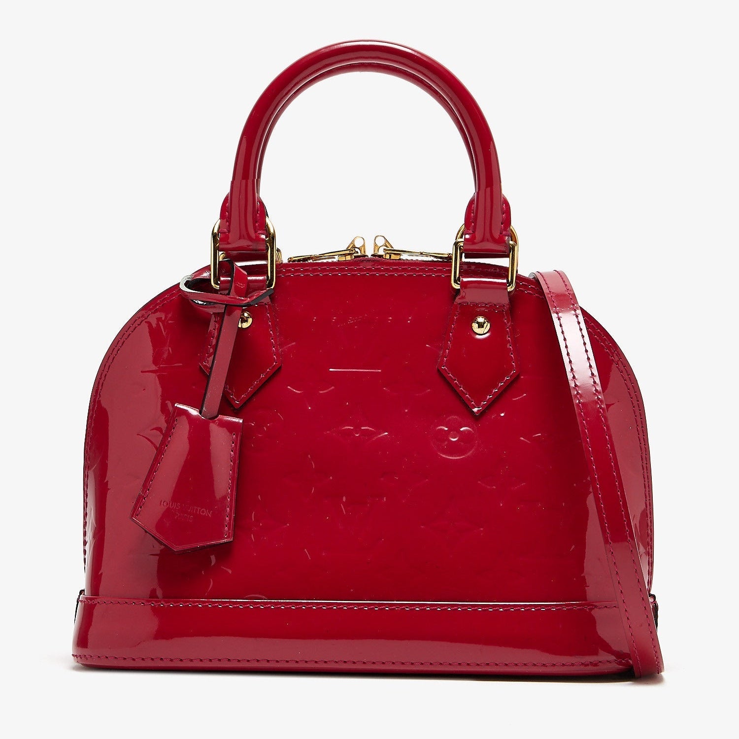 Louis Vuitton Alma BB Handbag - Indian Red