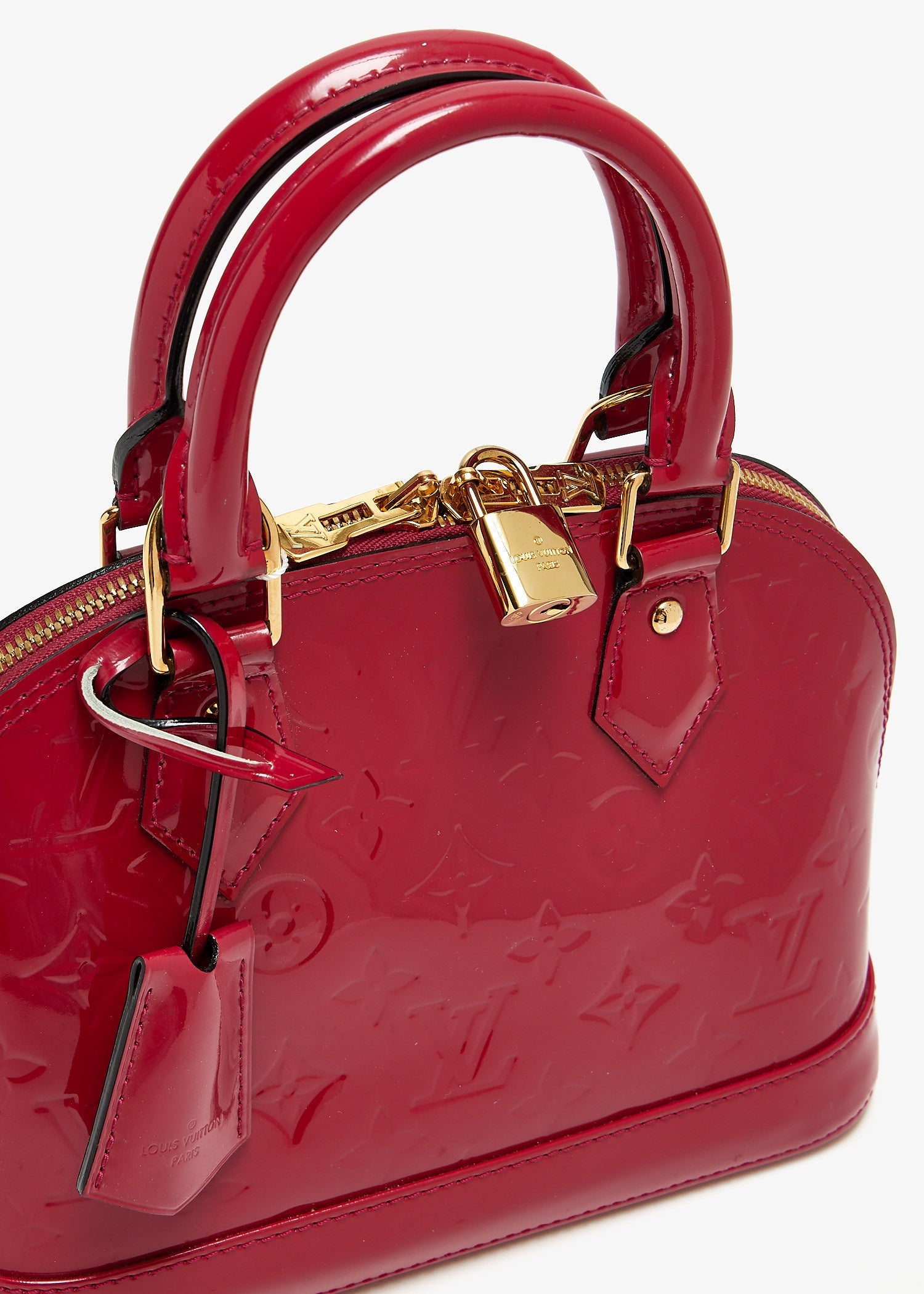 Louis Vuitton Alma BB Handbag - Indian Red