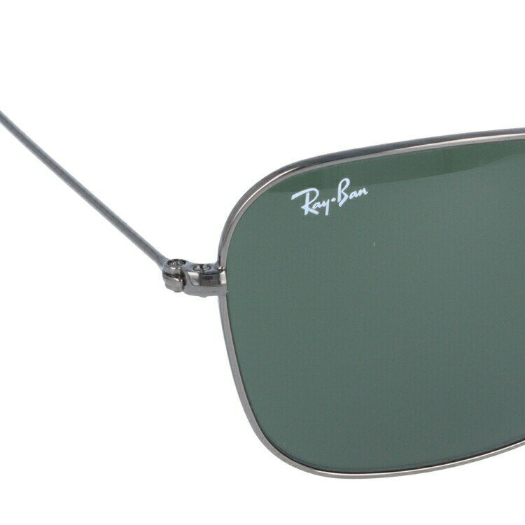 Ray Ban Caravan RB3136 004/51 Square Black Frame Sunglasses