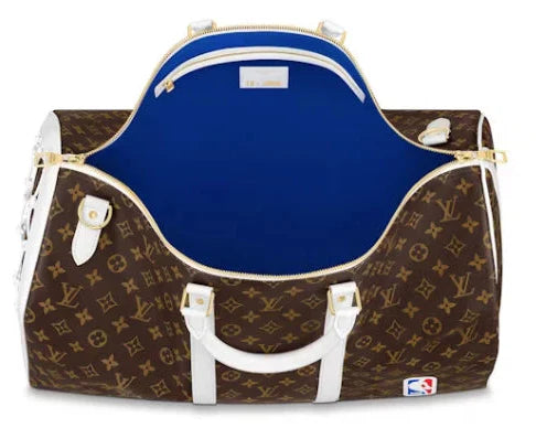 Louis Vuitton x NBA Monogram Keepall Bandoulière 55 Duffle Bag -  Brown