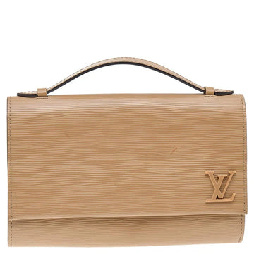 Louis Vuitton Dune Epi Leather Clery Pochette Bag - Beige