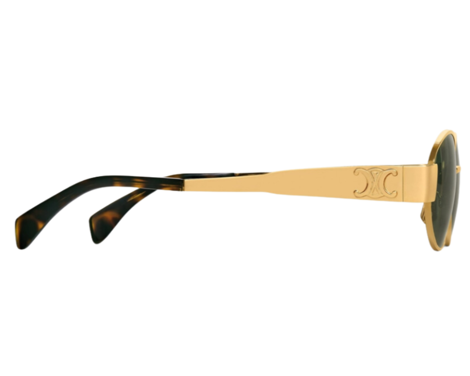 Celine CL40235 30N Triomphe Metal Gold Sunglasses